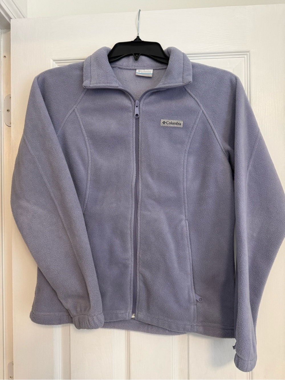 Columbia Purple Full-Zip Fleece Jacket